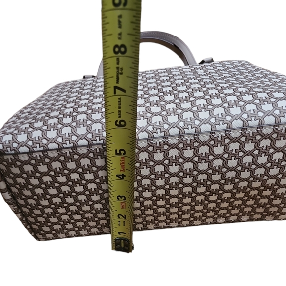 Kate Spade 2 pc. Link Satchel Bag/Matching Card Holder Cream/Beige Crossbody NWT - Picture 6 of 15